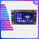 4g + 64g autoradio 2din android 12 pour opel astra h j vectra vauxhall antara zafira corsa c d vivaro ...