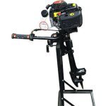 4hp moteur hors - bord 4 temps bateau de p�che moteur refroidissement � air cdi 52cc