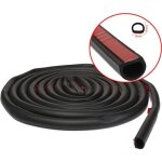 4m caoutchouc joint etanche voiture adhésif fenêtre porte bande d - shape grand 4m caoutchouc joint etanche voiture adhésif fenêtre porte bande d - shape grand