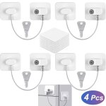 4pcs bloque fen�tre s�curit� enfant bloc porte securite bebe securite fenetre enfant bloque porte placard ...