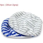 4pcs lingettes microfibres de vadrouille appropri� pour les nettoyeurs vapeur rowenta ry8xxx et ry7xxx ...