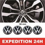4x 56mm vw logo jante cache moyeu centre de roue emblme pour volkswagen 6n0 601 171