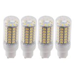 4x gu10 10w 5730 smd 69 led ampoules led lumiere de mais led lampe economie denergie 360 degres 200 - ...