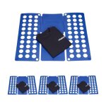 4x planches � plier le linge 2e g�n�ration plie chemise plieuse v�tements salle de bain 60 x 70 cm bleu ...