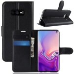 Coque de protection - francis - r - samsung galaxy s10e - antichoc - support pliable - pu cuir