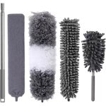 5 pi�ces plumeau poussi�re plumeau telescopique plumeaux t�lescopiques en microfibre pour toile daraign�eventi ...