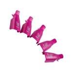 Pinces pour dpose - i - lak - rose - 5 pices - rsine - vernis semi - permanent