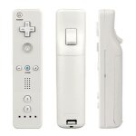 50 pcs blanc manettes wiimote remote avec cas pour wii