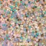 50 perles swarovski toupies 4mm mix multicolore tons pastel