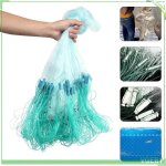 Filet de p�che - v geby - 50m longueur - 1. 5m hauteur - nylon durable - 3 couches