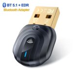 50m usb bluetooth adapter wireless bluetooth 5. 1 edr audio dongle transmitter receiver free drive for ...