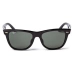 Lunettes de soleil - ray - ban - wayfarer rb2140 901 - noir - verres gris - protection cat�gorie 3