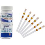 50pcs piscine spa eau bandelettes de test ph chlore alcaline acide brome duret test outil de papier ...