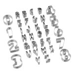 Lot de 30 emporte - pi�ces chiffres / lettres - 5 five simply smart