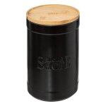 Bo�te � sucre natur�o en c�ramique noir - 5 five simply smart