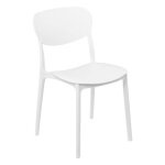 Chaise empilable plastique blanc plasta - 5 five simply smart