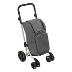 Chariot pliant 4 roues gris - 5 five simply smart