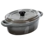 Cocotte mini ovale 8. 5x11 - 5 five simply smart - gris