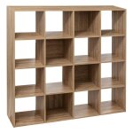 �tag�re 16 cases effet ch�ne naturel mix n modul - 5 five simply smart