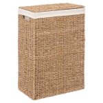 Panier � linge osier 40l vannerie - 5 five simply smart