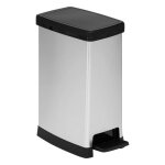 Poubelle � p�dale slim 40l - fermeture douce et silencieuse - 5five simply smart