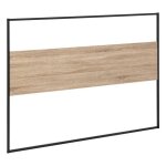 T�te de lit aliaj 165cm effet bois - 5 five simply smart