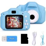 Appareil photo enfants - kakoo - mini jouet de cam�ra num�rique - 800w megapixel - 720p - 32gb carte ...