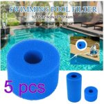5pcs rutilisable lavable ponge coussin filtre mousse bassin pour intex s1 type spa 10. 8 * 7. 3 * 4cm ...