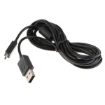6. 65ft filaire chargeur usb c�ble de charge rapide pour xbox one et playstation ps4 contr�leur sunnimix ...