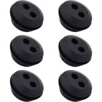 6 bouchon de tuyau de carburant joint de r�servoir caoutchouc 2 trous passe durite passe durite reservoir ...
