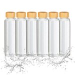 Relaxdays gourde en verre lot de 6 500 ml bouteille bouchon bambou housse verre borosilicate transparent ... Relaxdays gourde en verre lot de 6 500 ml bouteille bouchon bambou housse verre borosilicate transparent ...