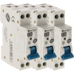 6 disjoncteurs ph / n - 10a nf pour cumulus et chauffe - eau - zenitech