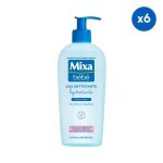Eau nettoyante - mixa - bb - 250ml - hypoallergnique - lot de 6