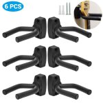 6 pcs supports de guitare crochets stands cintres support mural affichage cintres de guitare avec vis ... 6 pcs supports de guitare crochets stands cintres support mural affichage cintres de guitare avec vis ...