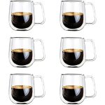 Tasse - zgeer - 250ml - verre borosilicate - transparent - cylindrique Tasse - zgeer - 250ml - verre borosilicate - transparent - cylindrique