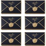 Novago - lot de 6 mini petites boites  cadeau / bijoux / bonbons / drages en carton papier avec les ...