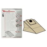 Sac aspirateur - moulinex - boogy gimini - 6 pi�ces - marron - mixte