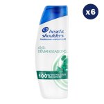 6 shampoings anti - demangeaisons 330ml - head & shoulders