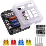 6 voies boîte à fusibles netboat fusible de voiture 12v porte fusible avec 6 voyants led couvercle de ... 6 voies boîte à fusibles netboat fusible de voiture 12v porte fusible avec 6 voyants led couvercle de ...