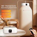 S�che - linge portable - mioloe - 600w - 10kg - minuterie - technologie de s�chage rapide