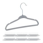 60x cintres enfants set velours cintres b�b� d�coratif chemises antid�rapant crochet rotatif