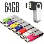 Cl� usb - flashi - 64 go - usb 2. 0 - vitesse de lecture 10m / s - couleur verte