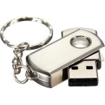 Clé usb - non spécifié - 64 go - usb 2. 0 - vitesse de lecture 15 mo / s - métal rotatif Clé usb - non spécifié - 64 go - usb 2. 0 - vitesse de lecture 15 mo / s - métal rotatif