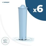 Lot de 6 filtres � eau wessper pour cafeti�res jura giga ena ena micro impressa