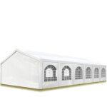 Tente de réception - toolport - 6x12 m - pe 450 - h. 2 m - blanc Tente de réception - toolport - 6x12 m - pe 450 - h. 2 m - blanc