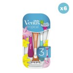 6x3 rasoirs jetables tropicel - venus