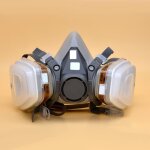7 en 1 demi - masque pour respirateur de protection de peinture par pulvérisation de gaz 3m 6200 7 en 1 demi - masque pour respirateur de protection de peinture par pulvérisation de gaz 3m 6200
