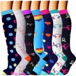 7 paires de chaussettes de compression pour femmes et hommes 15 - 20 mmhg est le meilleur sportif pour ...