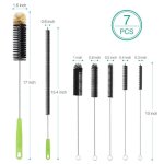 7 pcs brosse pour bouteille brosse de nettoyage brosse à carafe longue poignée pour bouteille en verre ... 7 pcs brosse pour bouteille brosse de nettoyage brosse à carafe longue poignée pour bouteille en verre ...