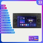 7 pouces android 10 autoradio lecteur multimdia pour ford mondeo s - max focus c - max galaxy fiesta ...